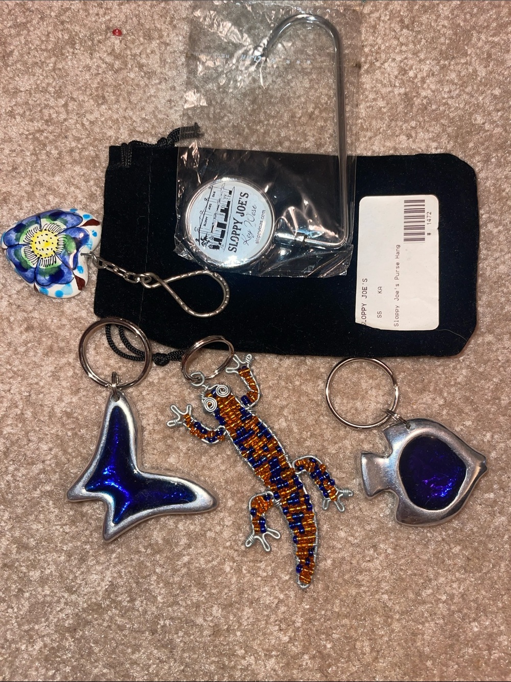 Keychain and purse holder bundle